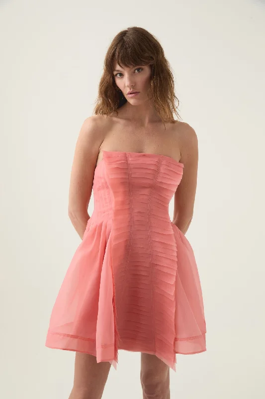 Printed mini dresses for a casual day out Astrid Strapless Mini Dress