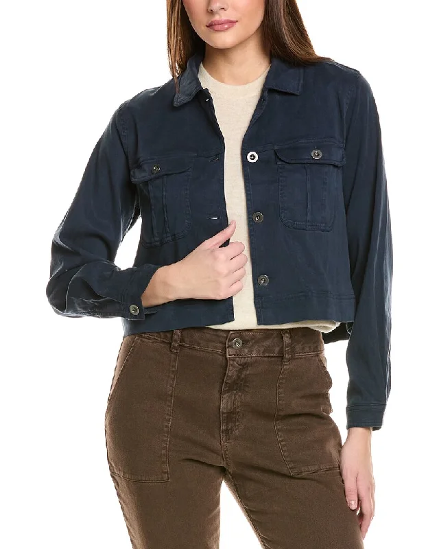 Bella Dahl Flap Pocket Utility Jacket