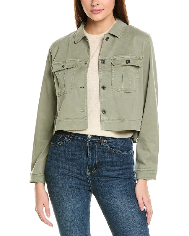 Bella Dahl Flap Pocket Utility Jacket