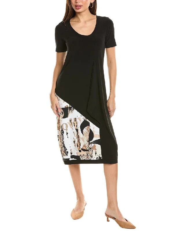 Joseph Ribkoff Contrast Midi Dress