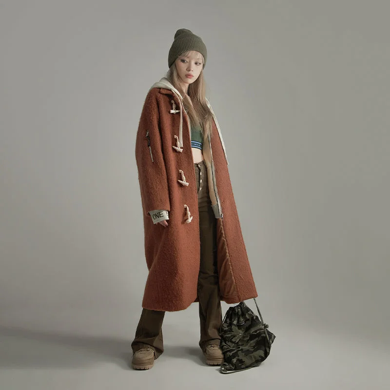 Warm Duffel Long Coat