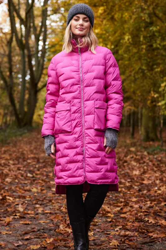 Normann Hot Pink Padded Coat 2234 216 55