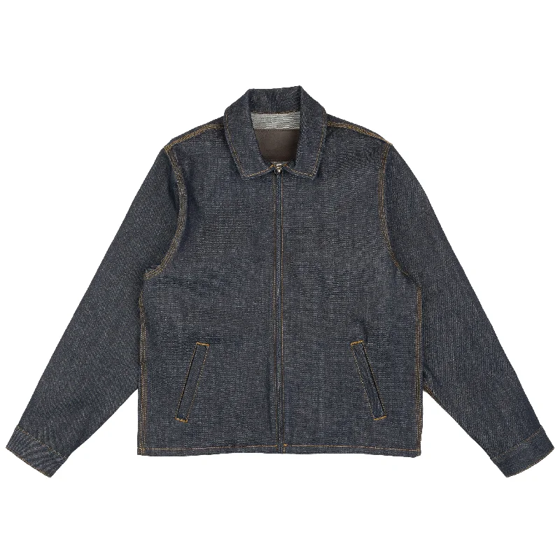 Zip Chore Coat - Left Hand Twill Denim