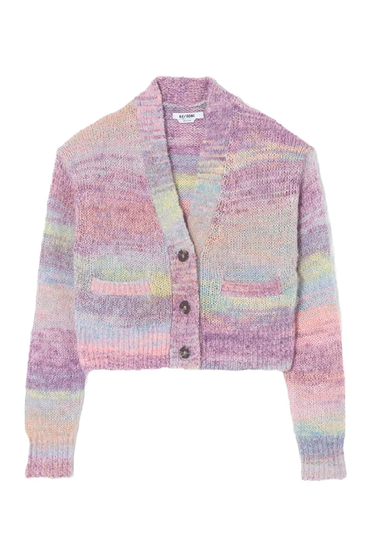 90s Crop Oversized Cardi