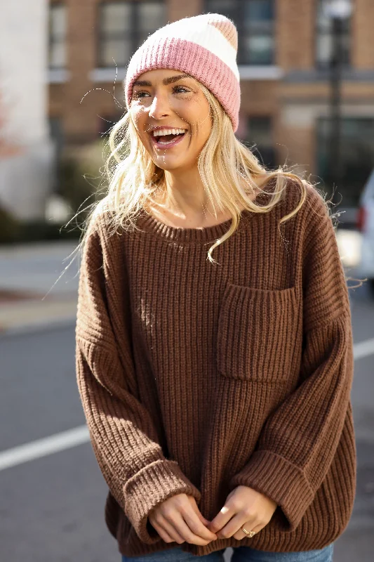 FINAL SALE - Aspen Oversized Sweater - DOORBUSTER