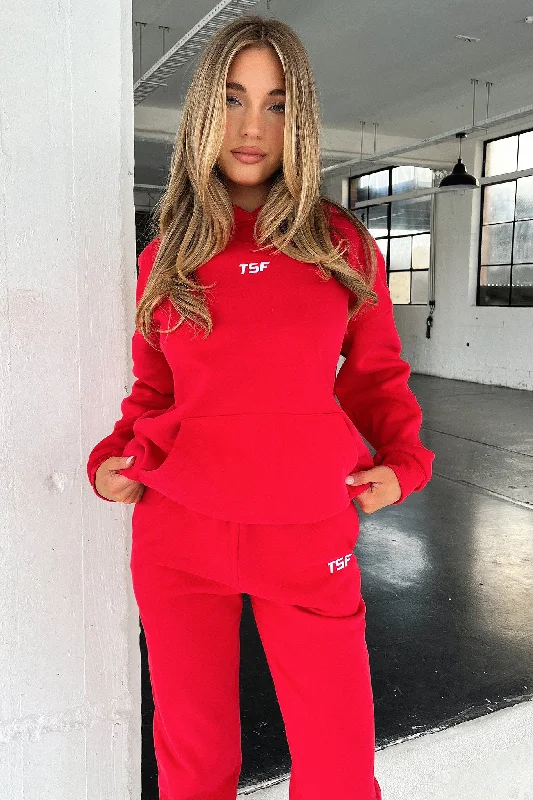 Kaztek Hoodie - Red