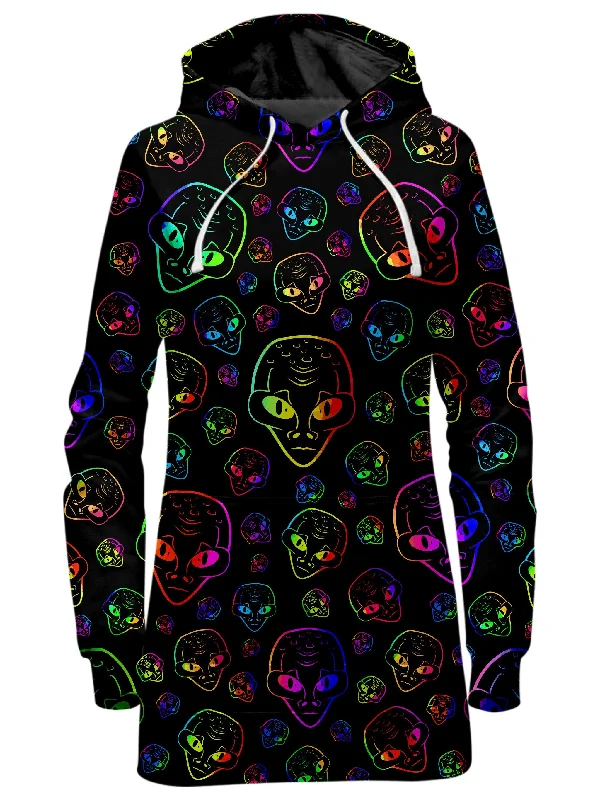 Alien Invasion Hoodie Dress