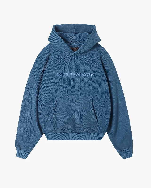 BOXY HOOD BLUE