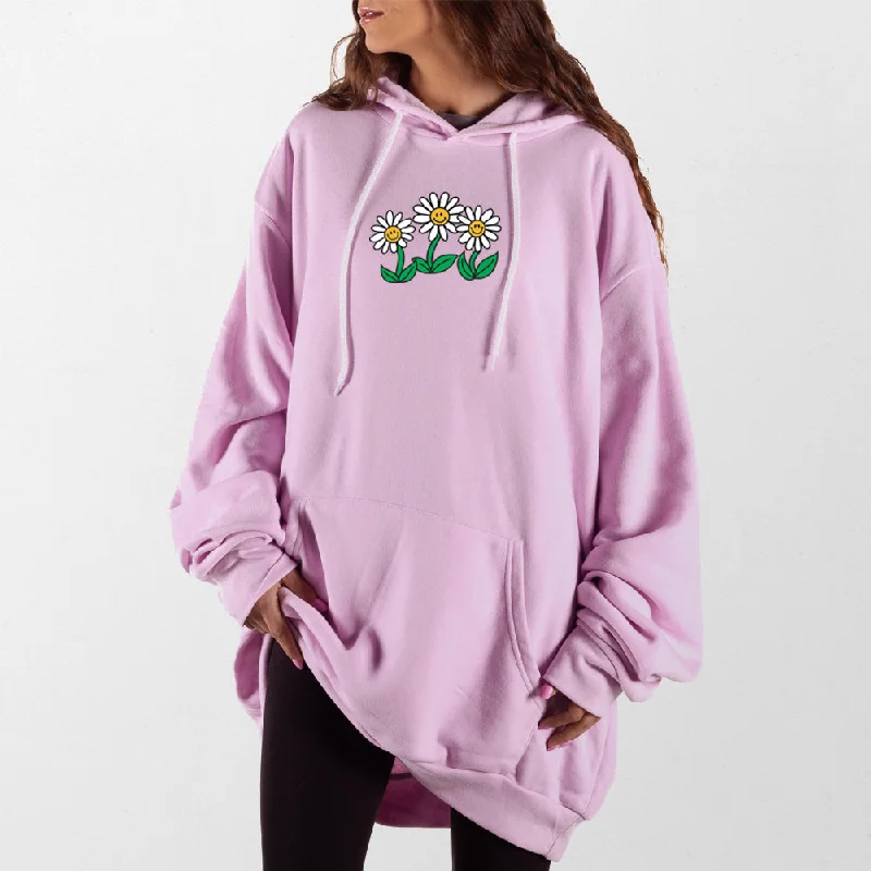 Daisy Flowers Giant Hoodie