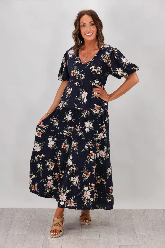 Grace & Co Flower Empire Dress