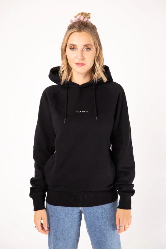 Maximum Rizz | Bestickter Bio-Baumwoll Frauen Hoodie