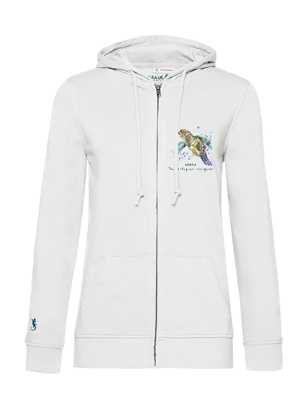 Organic Cotton Zipped Hoodie - Ladies - 10 Colours