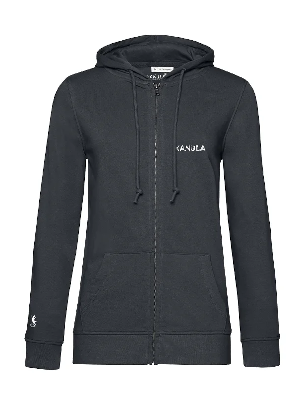 Organic Cotton Zipped Hoodie - Ladies - 10 Colours