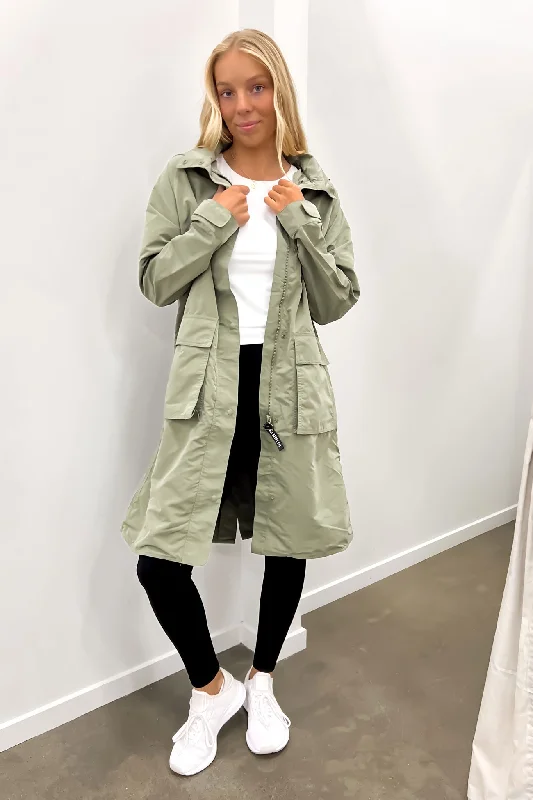 Pioneer Midi Anorak Khaki