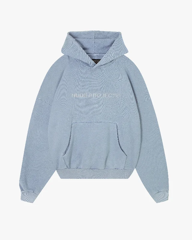 BOXY HOOD ICE GREY