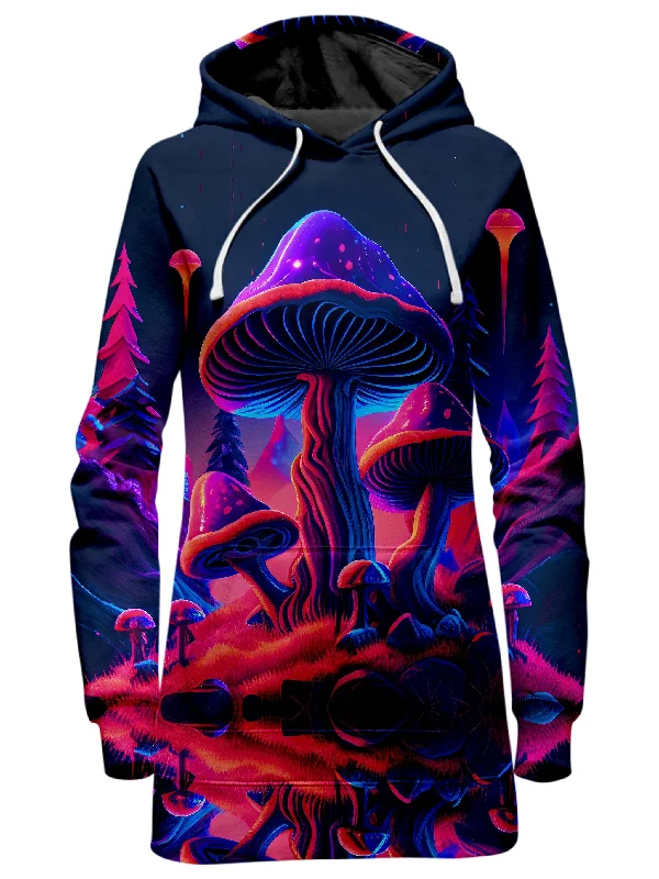 Shroom Trip Hoodie Dress