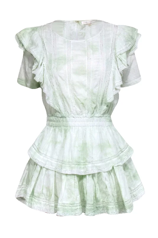 Mermaid - Style Women Dress with a Fitted Silhouette for Special Occasions Mermaid - Style Women Dress with a Fitted Silhouette for Special Occasions LoveShackFancy - Mint Green Cotton Drop-Waist Ruffle Mini Dress Sz XS Mermaid - Style Women Dress with a Fitted Silhouette for Special Occasions Mermaid - Style Women Dress with a Fitted Silhouette for Special Occasions LoveShackFancy - Mint Green Cotton Drop-Waist Ruffle Mini Dress Sz XS