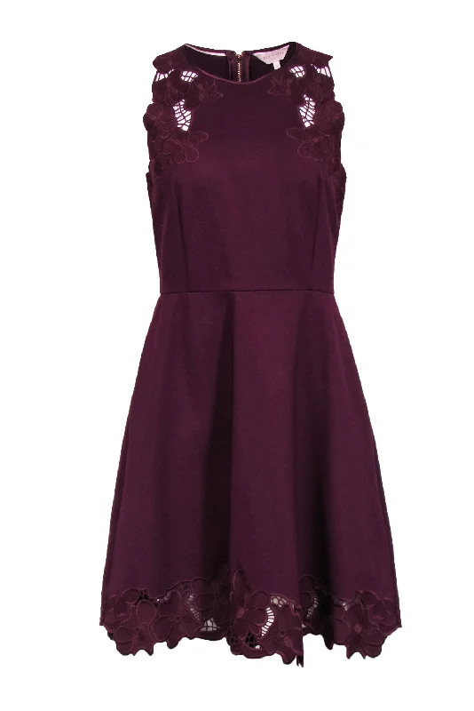 Pleated Women Dress with a Timeless and Elegant Texture Pleated Women Dress with a Timeless and Elegant Texture Ted Baker - Burgundy Sleeveless Cocktail Dress w/ Floral Embroidery Detail Sz 8 Pleated Women Dress with a Timeless and Elegant Texture Pleated Women Dress with a Timeless and Elegant Texture Ted Baker - Burgundy Sleeveless Cocktail Dress w/ Floral Embroidery Detail Sz 8