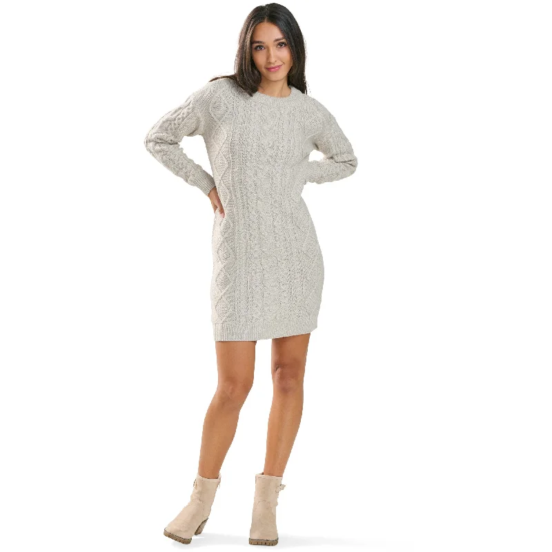 lily morgan Women's Cable Sweater Dress