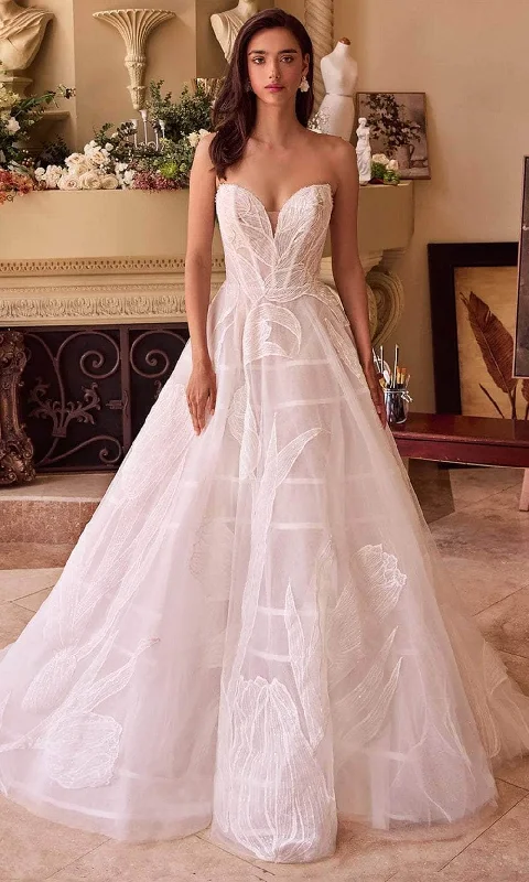 Andrea and Leo WL043 - Tulip Embroidered Bridal Gown