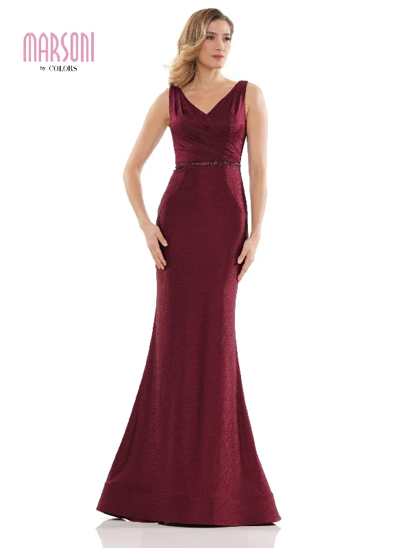 Marsoni Long Sleeveless Formal Evening Gown 1152