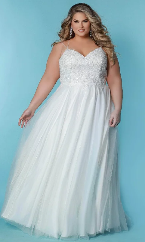 Sydney's Closet Bridal SC5283 - A-line Beaded Bridal Gown