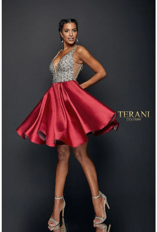 Terani Couture 1821H7771 Prom Short Cocktail Dress