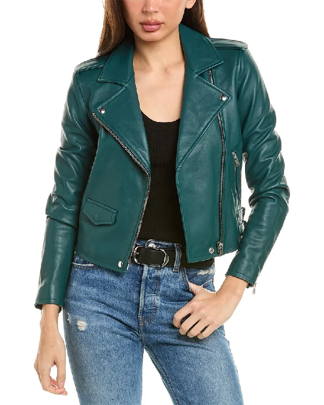 IRO Ashville Leather Moto Jacket