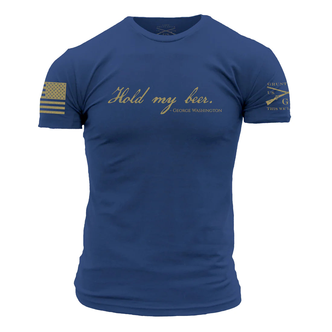 Hold my beer Tee - Cool Blue