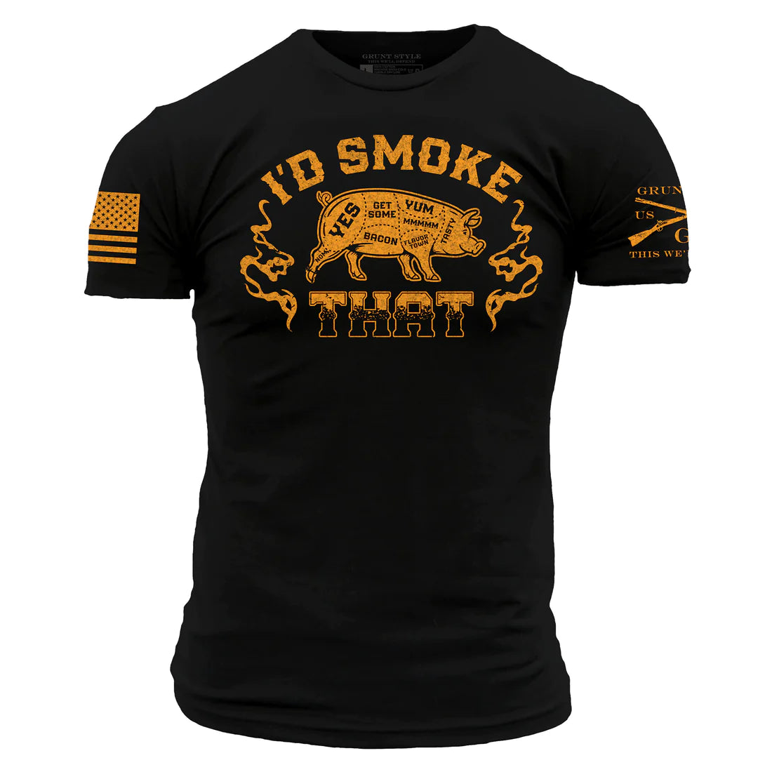 I'd Smoke That Tee - Black