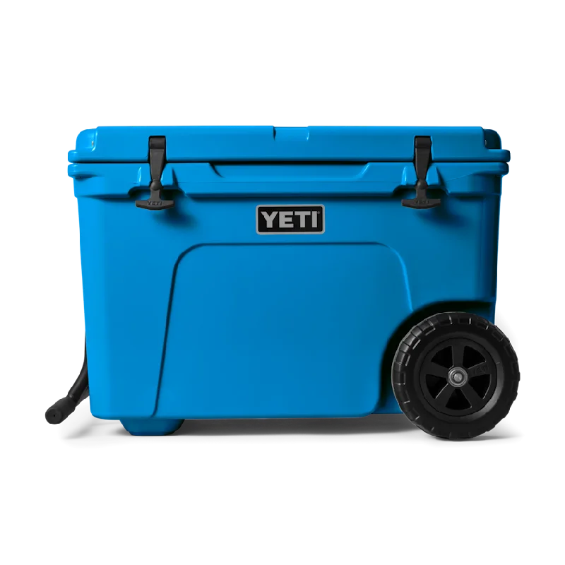 Tundra Haul Wheeled Cooler - Big Wave Blue