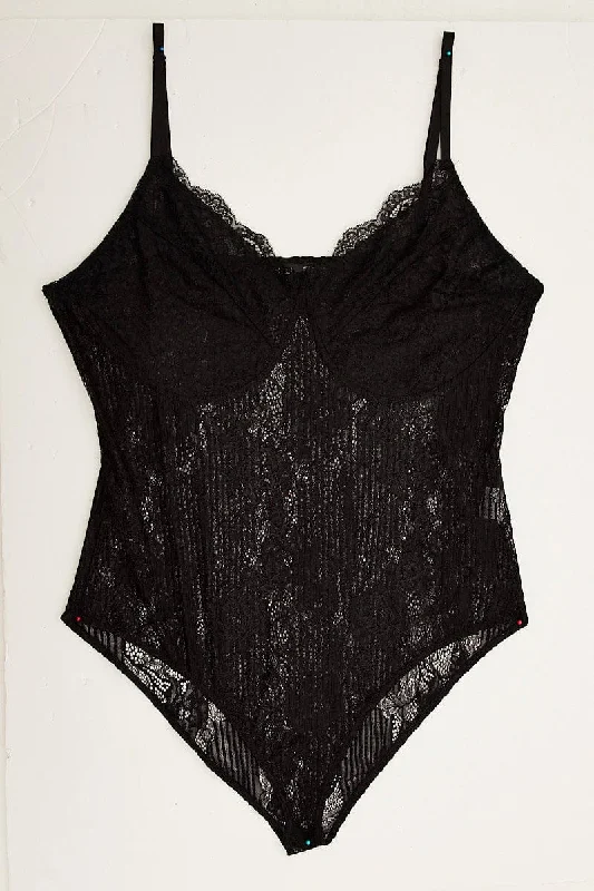 Black Bodysuit Lace